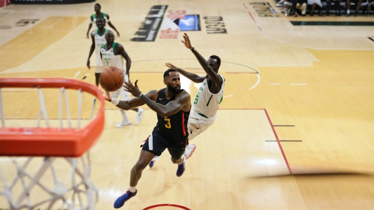 LeBron James Secures Thrilling Win for Team USA Against Determined South Sudan