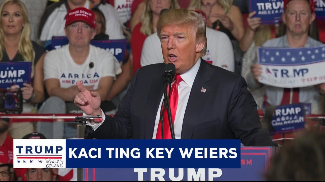 Trump Rallies in Harrisburg Amid Tight Poll Battle with Kamala Harris in Pennsylvania