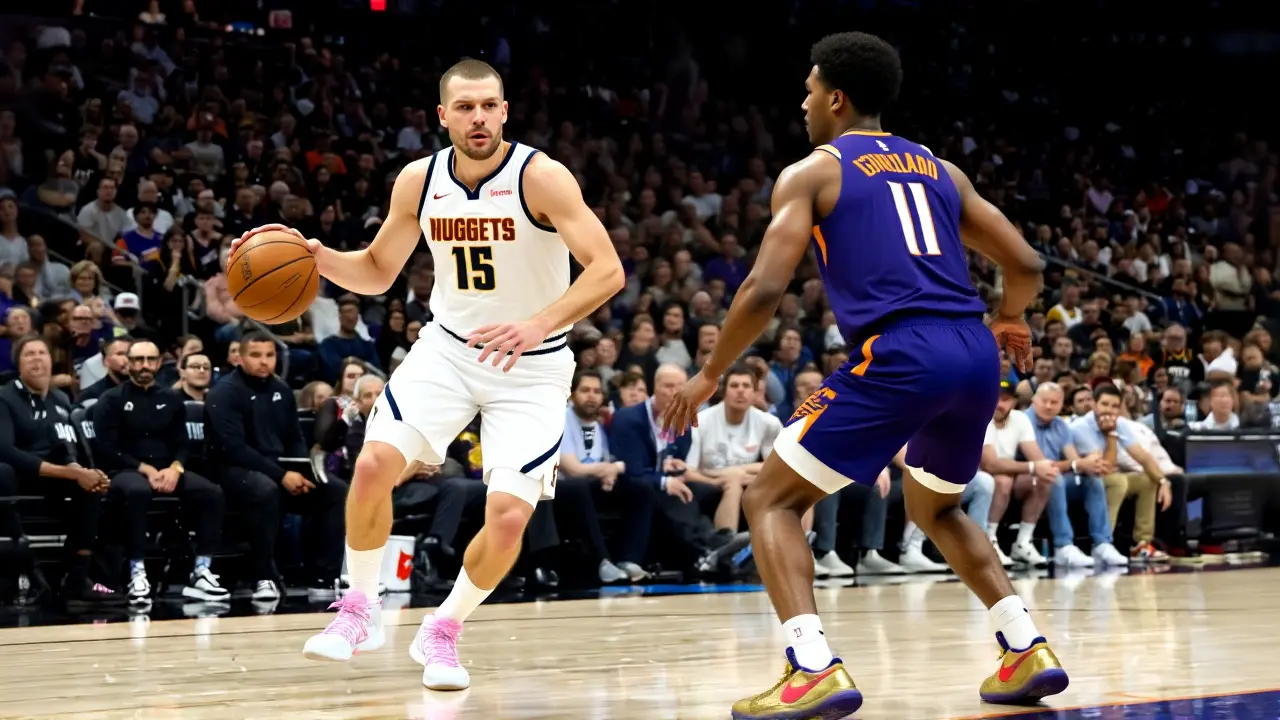Jokic's Late Jumper Lifts Nuggets Over Suns 125-123